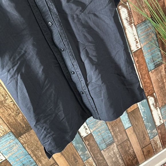 Cubavera small black button down shirt - Picture 16 of 16